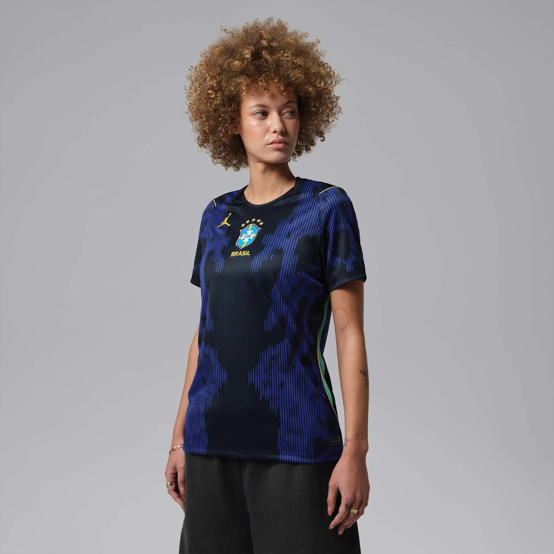 Camiseta Brasil Mujer Segunda Equipación 2026