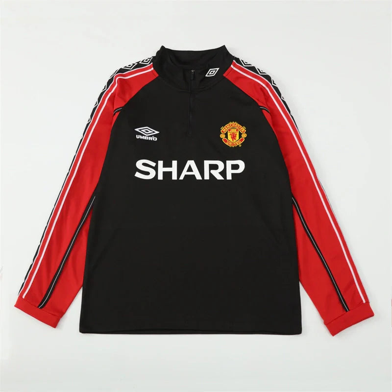 Manchester United Manga Larga Entrenamiento suit 1998-99 Retro