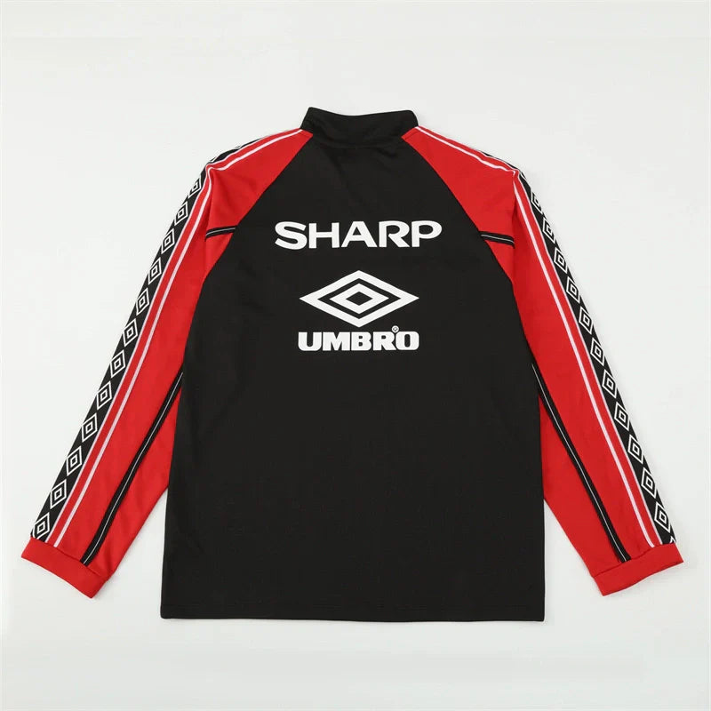 Manchester United Manga Larga Entrenamiento suit 1998-99 Retro