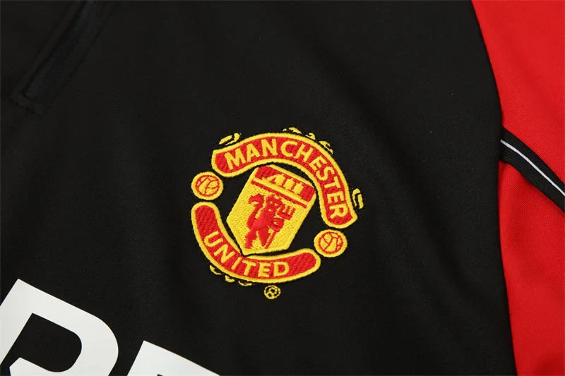 Manchester United Manga Larga Entrenamiento suit 1998-99 Retro