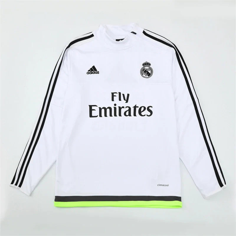 Real Madrid Manga Larga Entrenamiento suit 2015-16 Retro