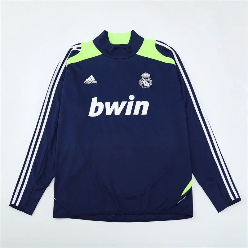Real Madrid Manga Larga Entrenamiento suit 2012-13 Retro