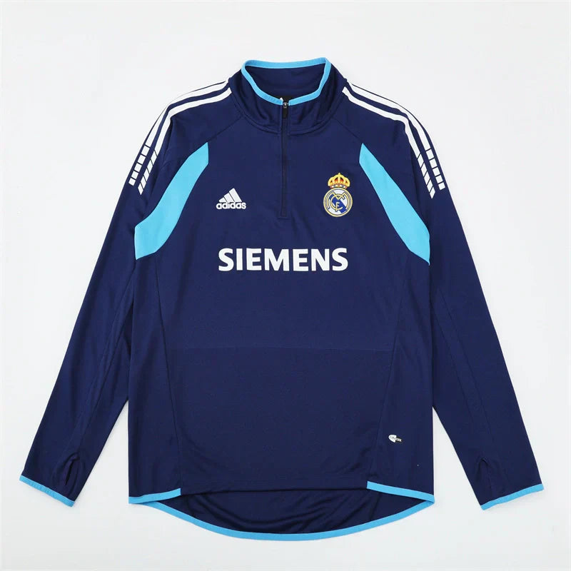 Real Madrid Manga Larga Entrenamiento suit 2005-06 Retro