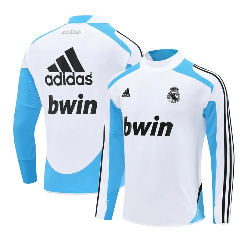 Real Madrid Manga Larga Entrenamiento suit 2012-13 Retro
