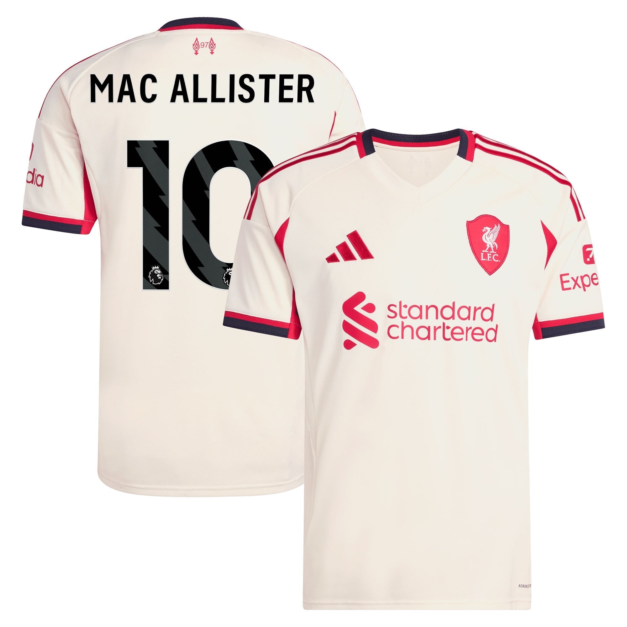 Camiseta Liverpool 25/26 Segunda Equipación #10 Mac Allister