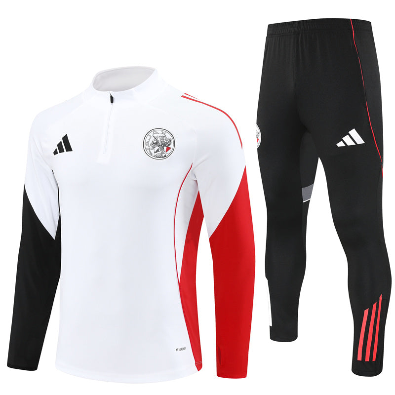 Entrenamiento Suit Ajax 25/26 White - Invierno