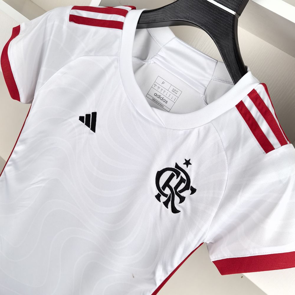 Camiseta Flamengo 24/25 Mujer - Branco