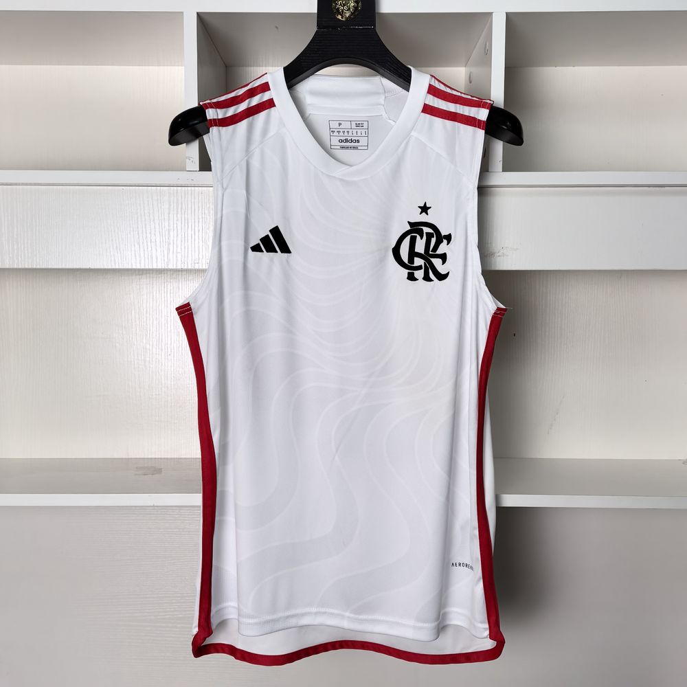 Camiseta Flamengo 24/25 Regata - Branco