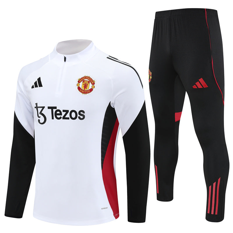 Entrenamiento Suit Manchester United 25/26 White - Invierno