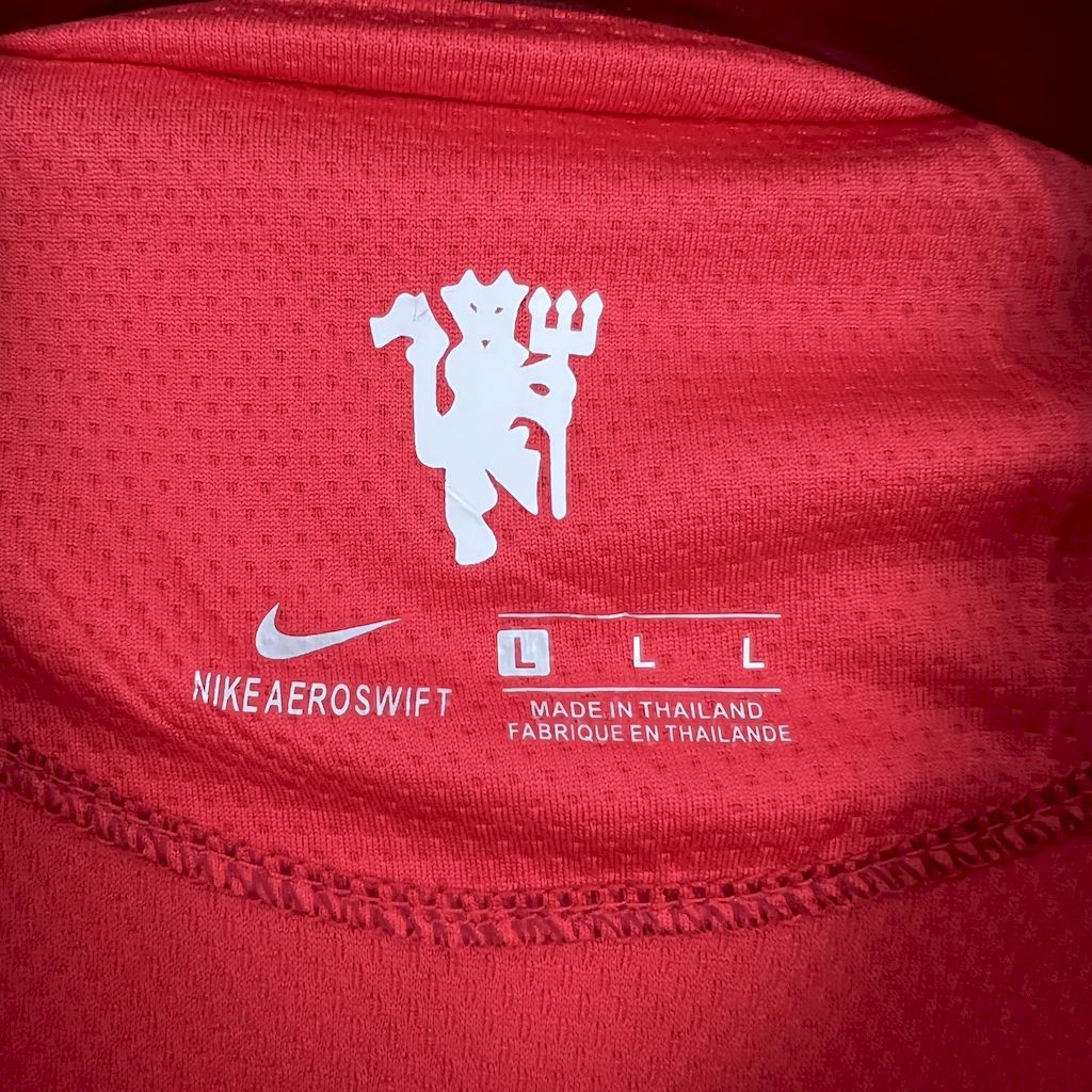 Camiseta do Manchester United Manga Larga Retrô 2007/08 Primera Equipación UCL