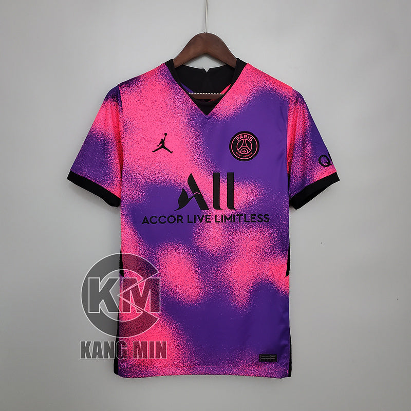 20∕21 Jordan PSG Cuarta Equipación Segunda Equipación purple