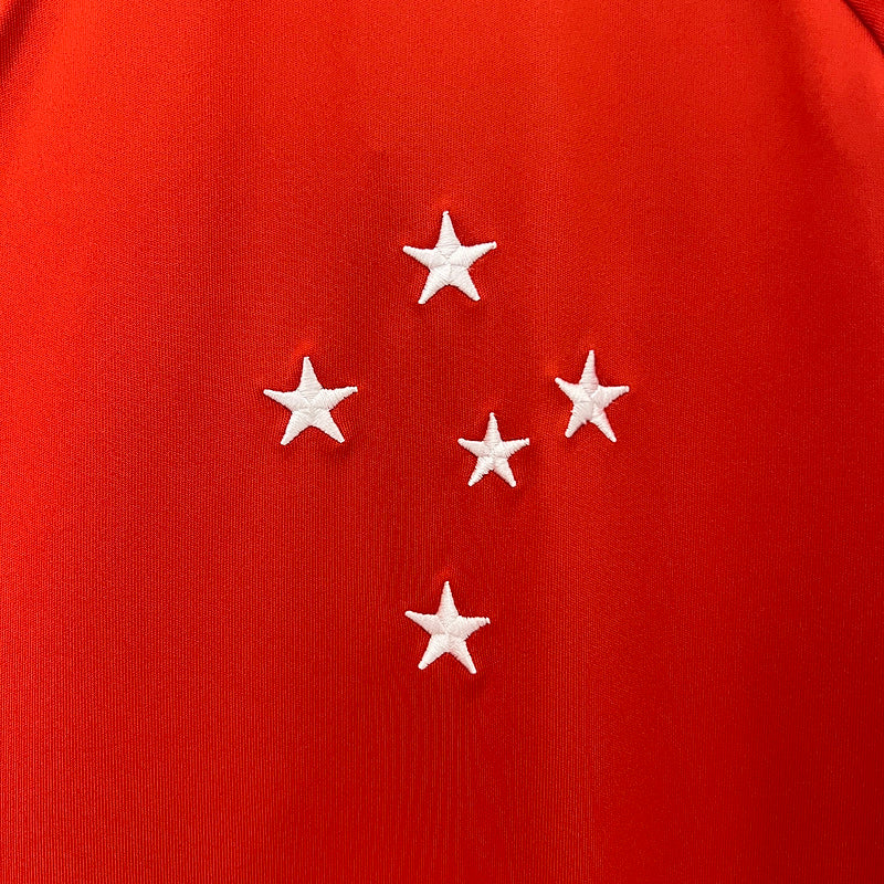 Camiseta 24∕25 Cruzeiro Entrenamiento Wear Rojo All sponsors