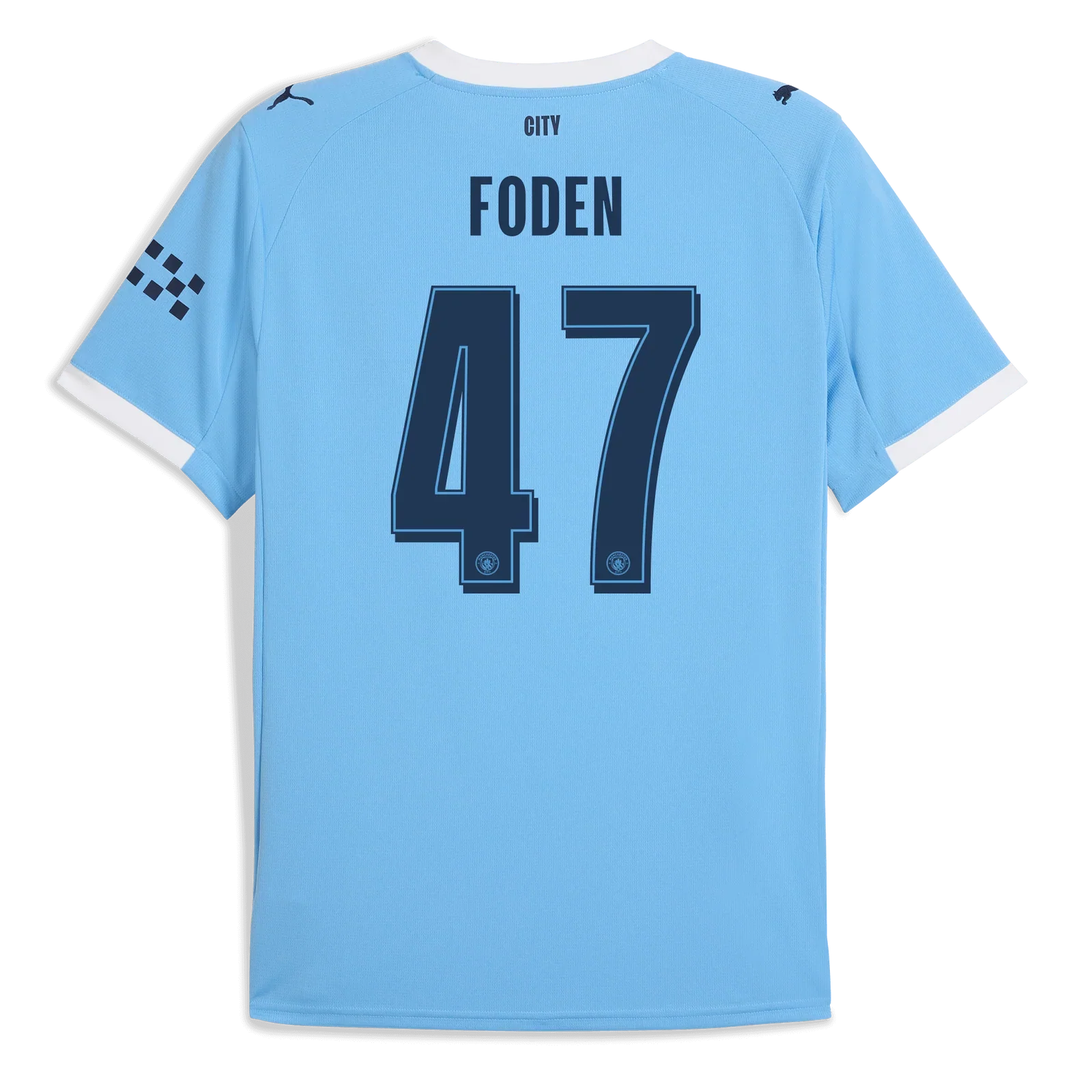 Camiseta Manchester City 25/26 Primera Equipación #47 FODEN