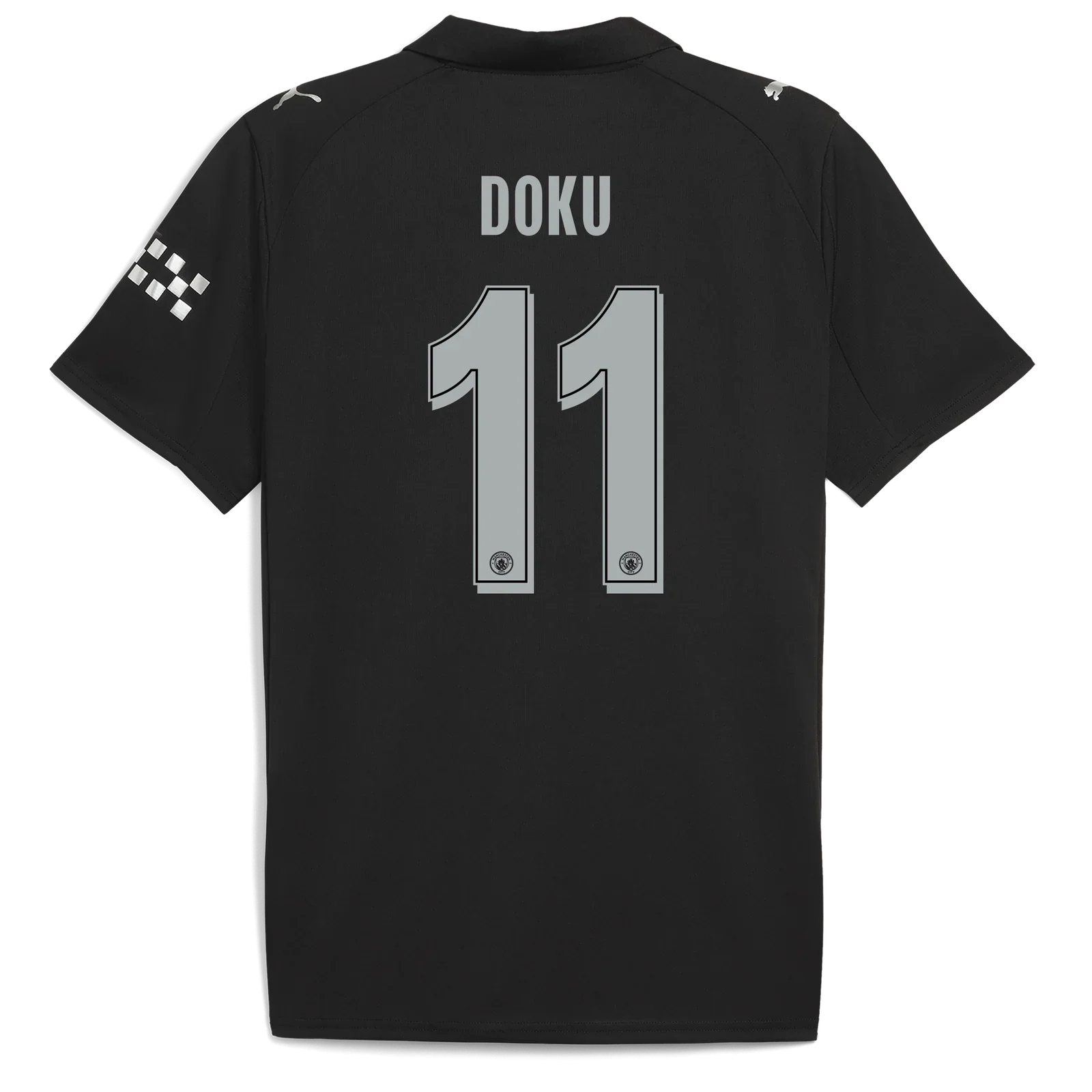 Camiseta Manchester City 25/26 Segunda Equipación #11 DOKU