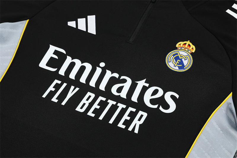 Entrenamiento Suit Real Madrid 25/26 Black - Invierno