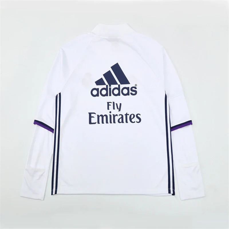 Real Madrid Manga Larga Entrenamiento suit 2016-17 Retro