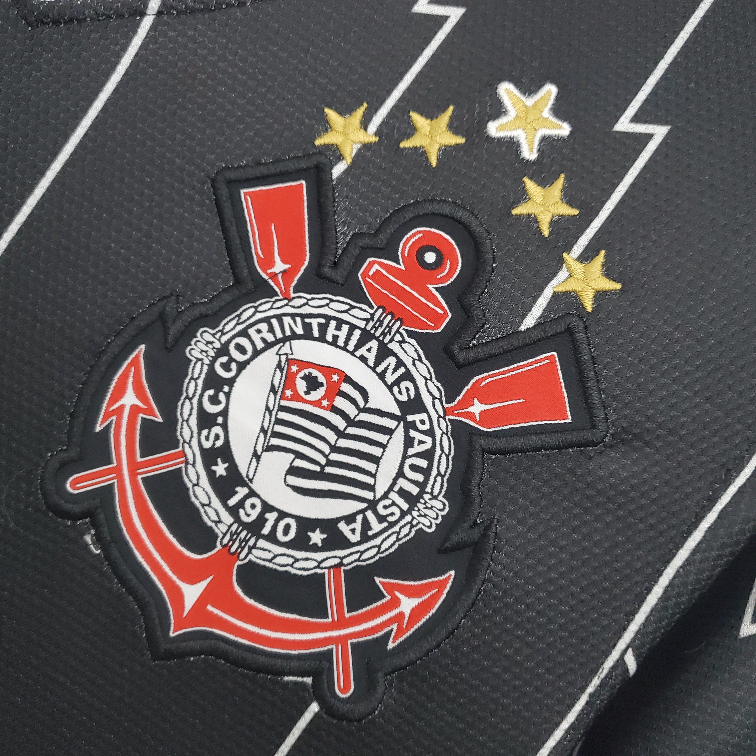 Camiseta Corinthians Retrô 11/12 - Preto