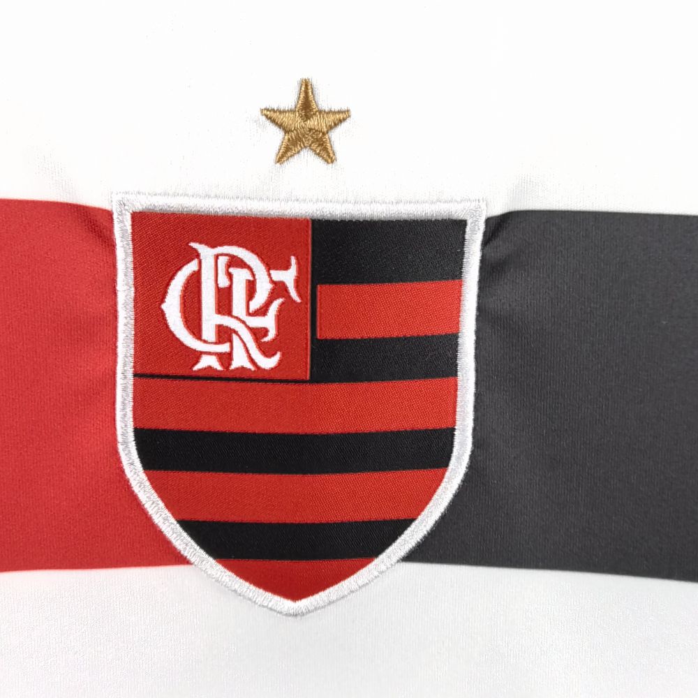 Camiseta Flamengo Retrô 2010 - Branco