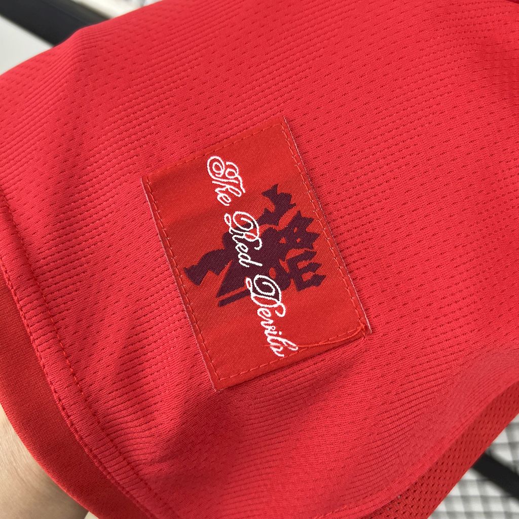 Camiseta do Manchester United Manga Larga Retrô 2007/08 Primera Equipación UCL