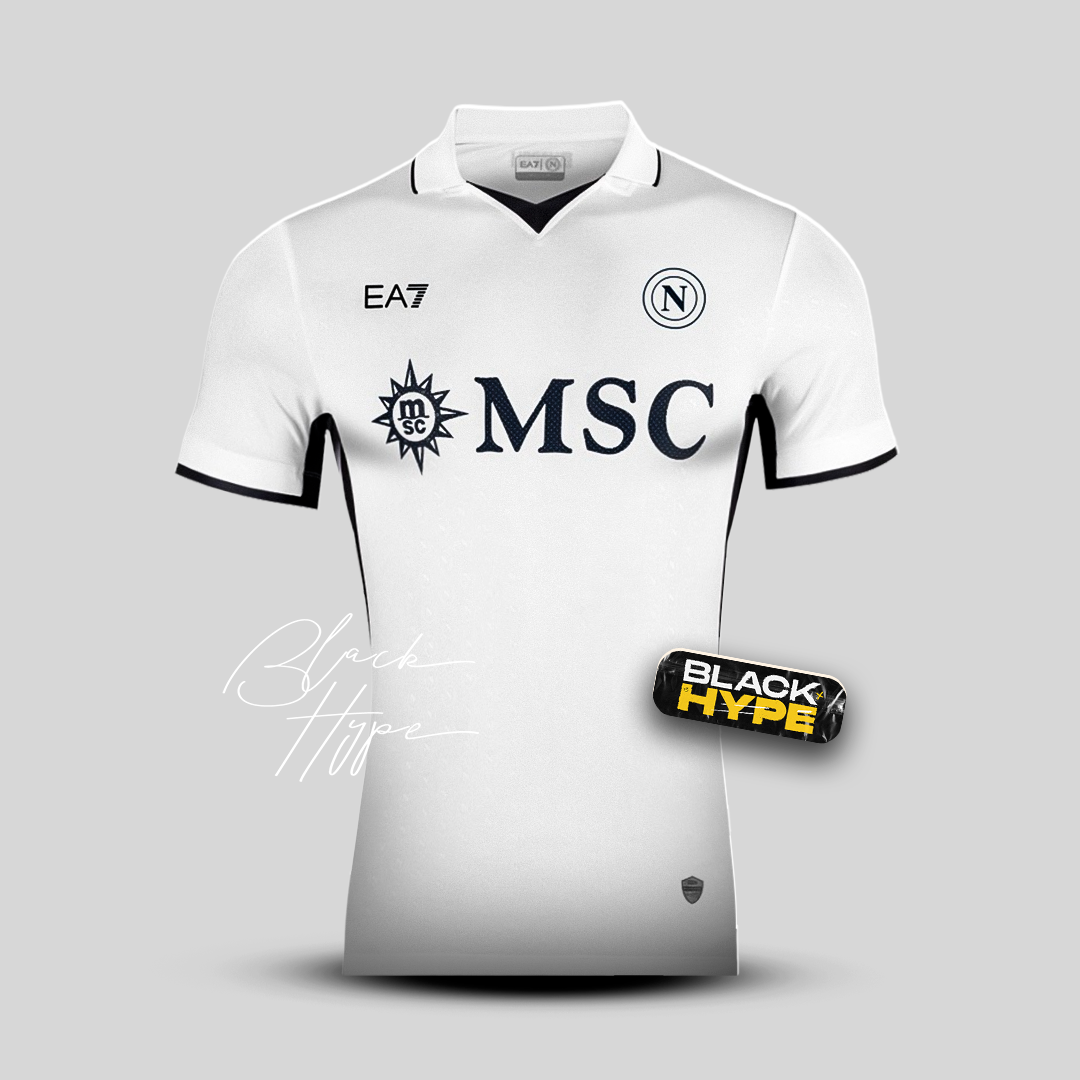 Camiseta Feminina Napoli 24/25 Segunda Equipación