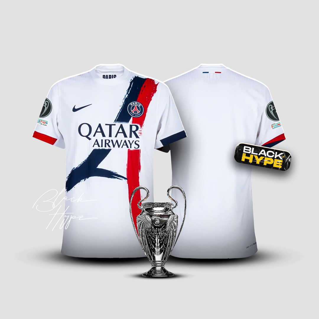 Camiseta PSG 24/25 Segunda Equipación - Champions League