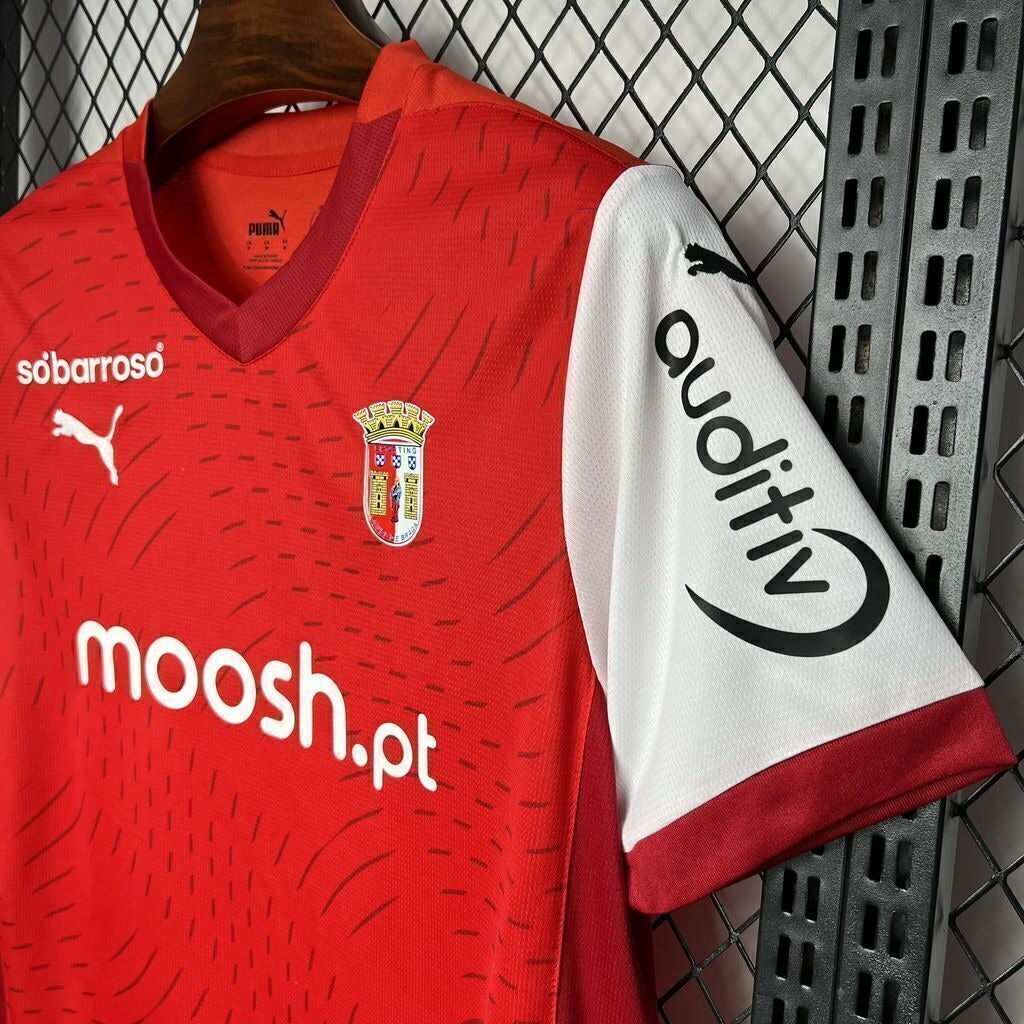 Camiseta Feminina Braga 24/25 Primera Equipación