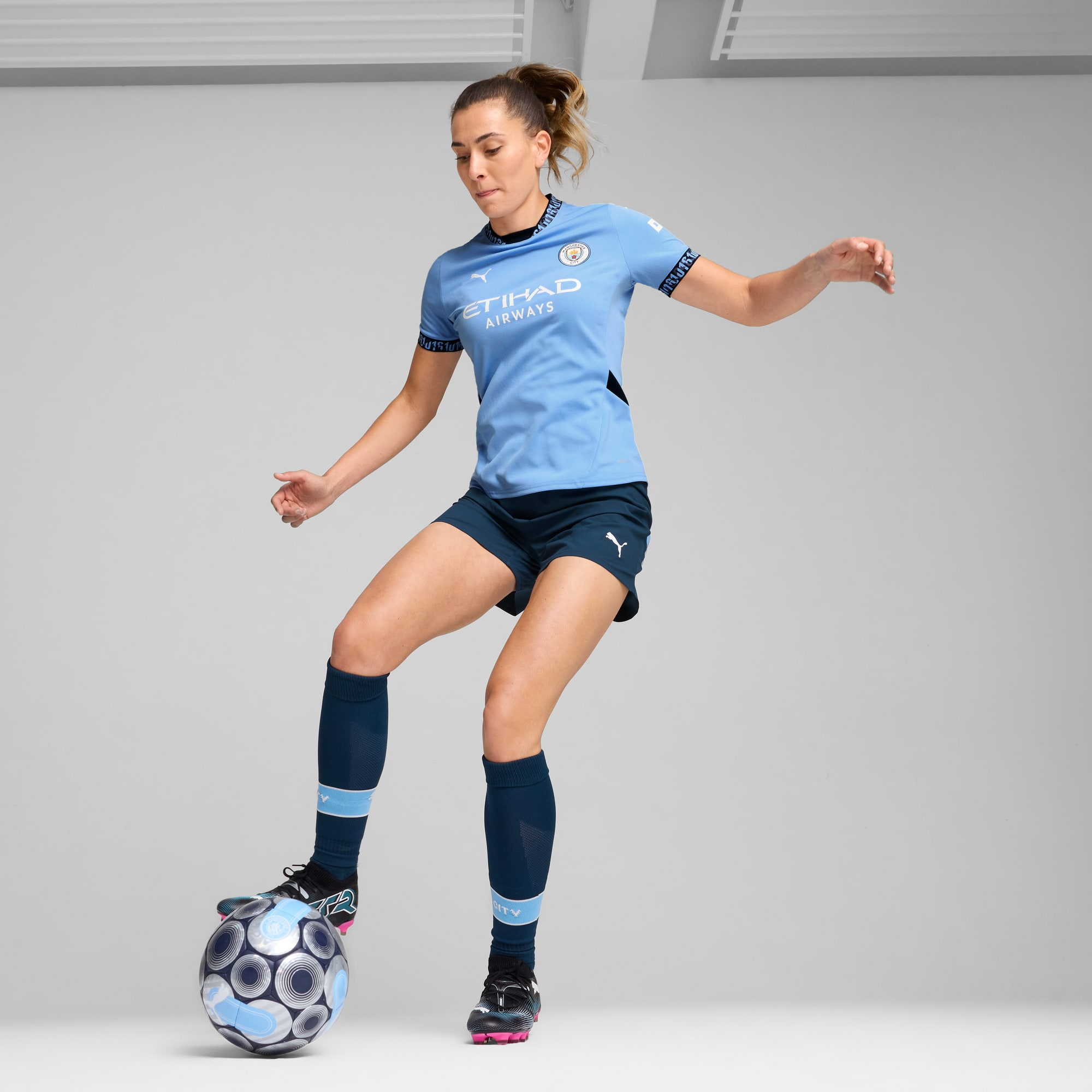 Camiseta Manchester City Mujer 24/25 Primera Equipación