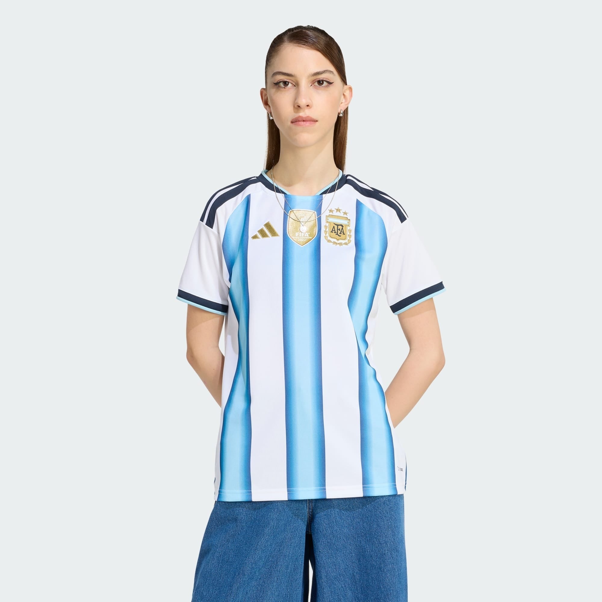 Camiseta Argentina Feminina 2026 Primera Equipación Mundial