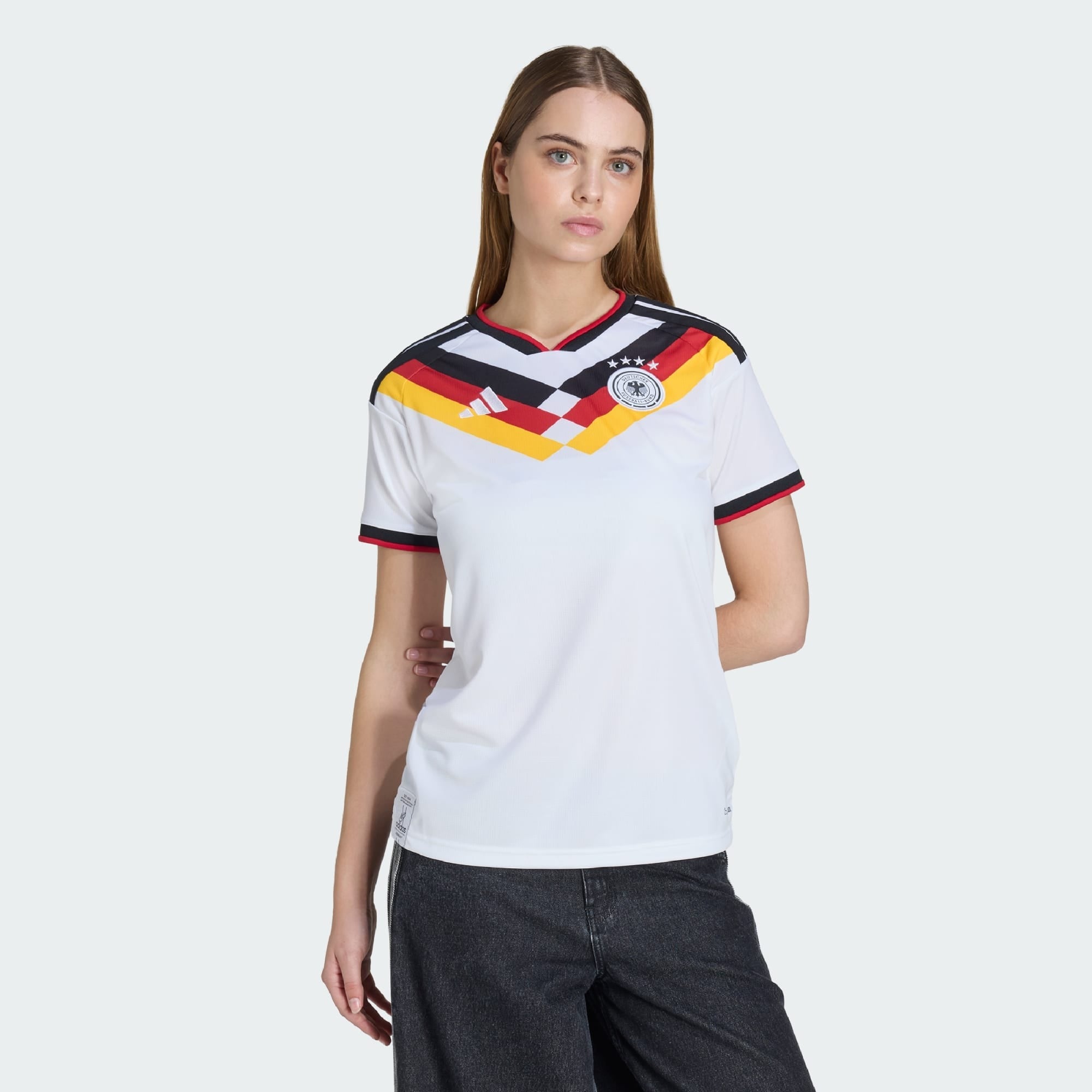 Camiseta Alemanha Feminina 2026 Primera Equipación Mundial