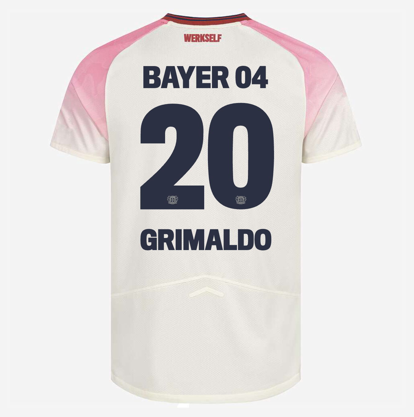 Camiseta Bayer Leverkusen 25/26 Segunda Equipación #20 GRIMALDO