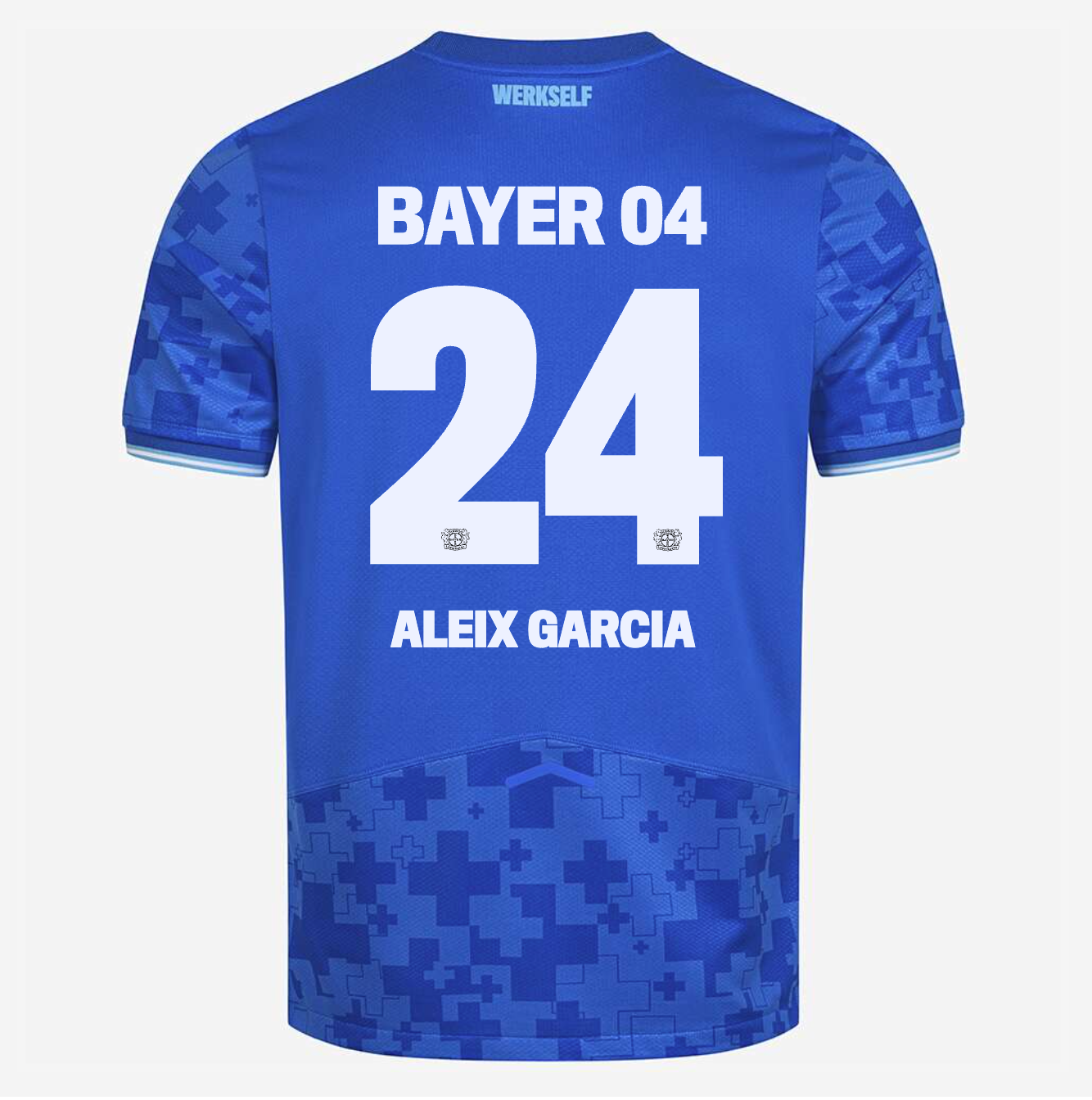 Camiseta Bayer Leverkusen 25/26 Tercera Equipación #24 ALEIX GARCIA
