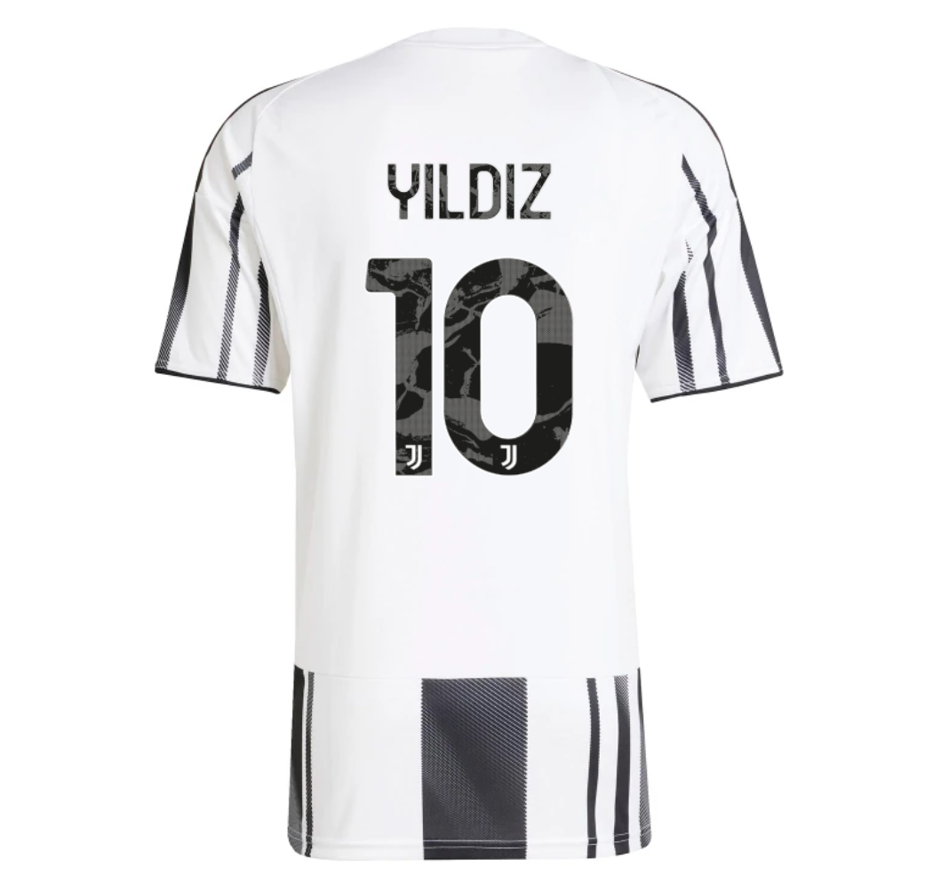Camiseta Juventus 25/26 Primera Equipación #10 Yıldız