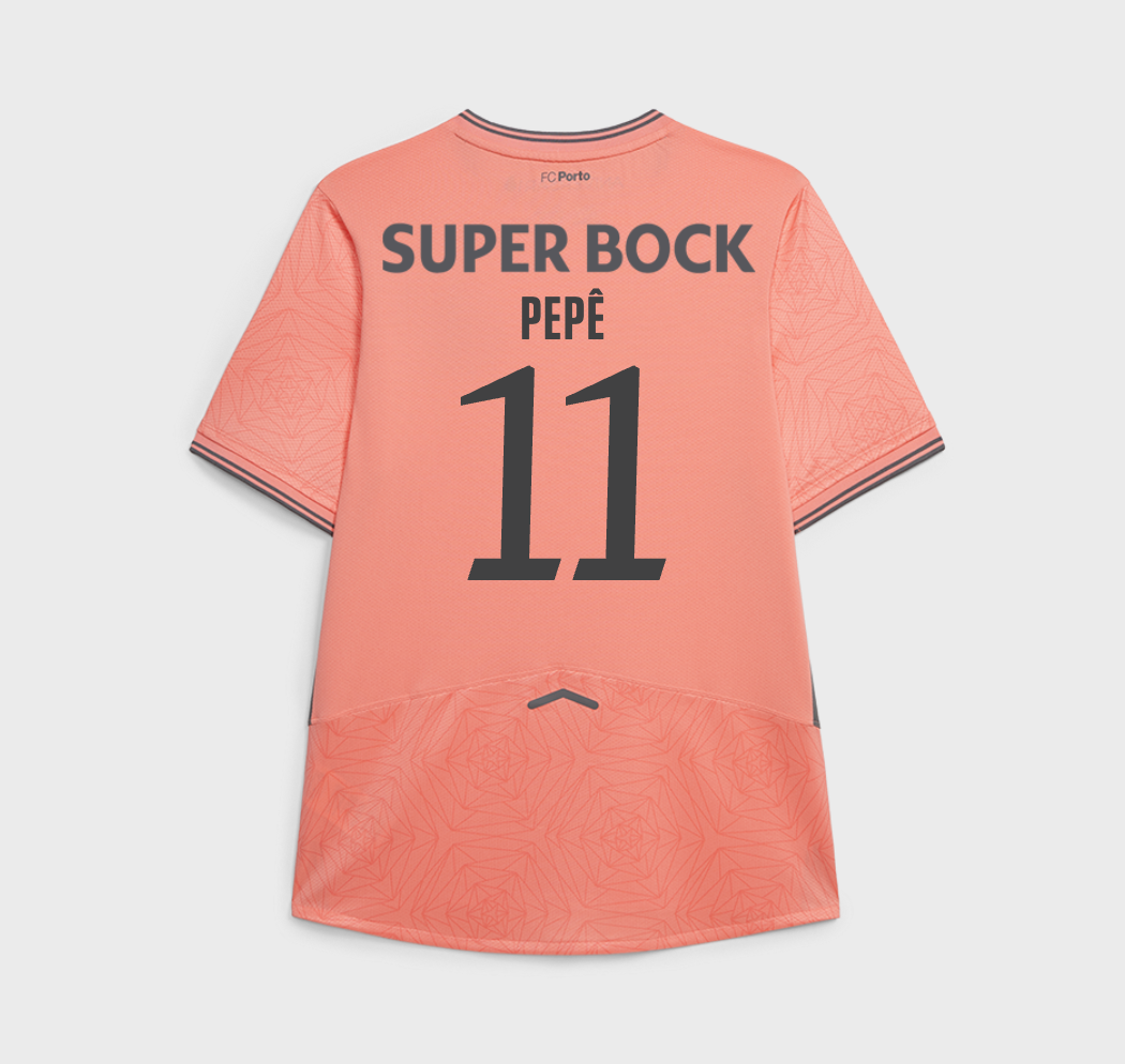 Camiseta Porto 25/26 Segunda Equipación #11 Pepê