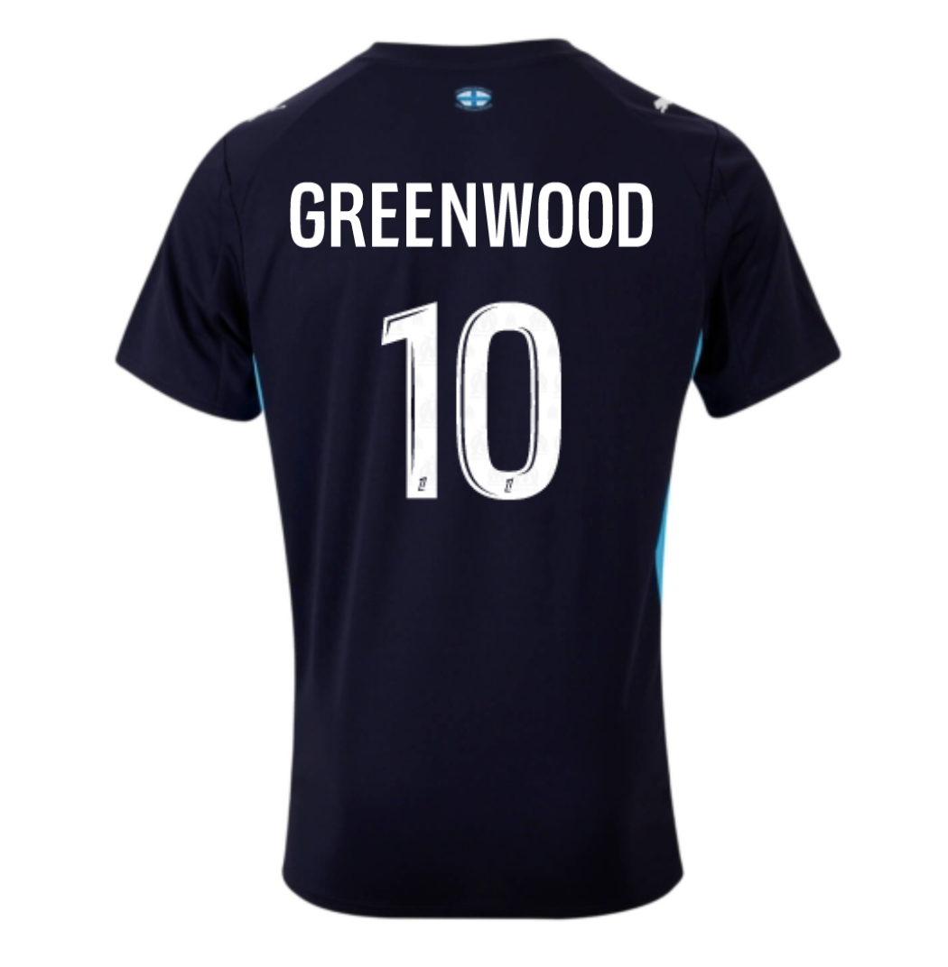 Camiseta Marseille 25/26 Segunda Equipación #10 Greenwood