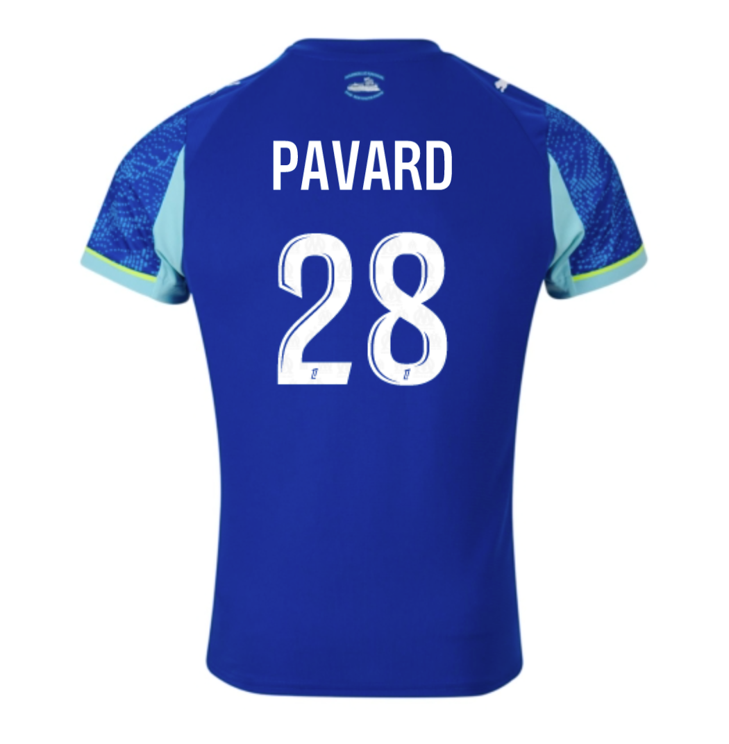 Camiseta Marseille 25/26 Tercera Equipación #28 Pavard