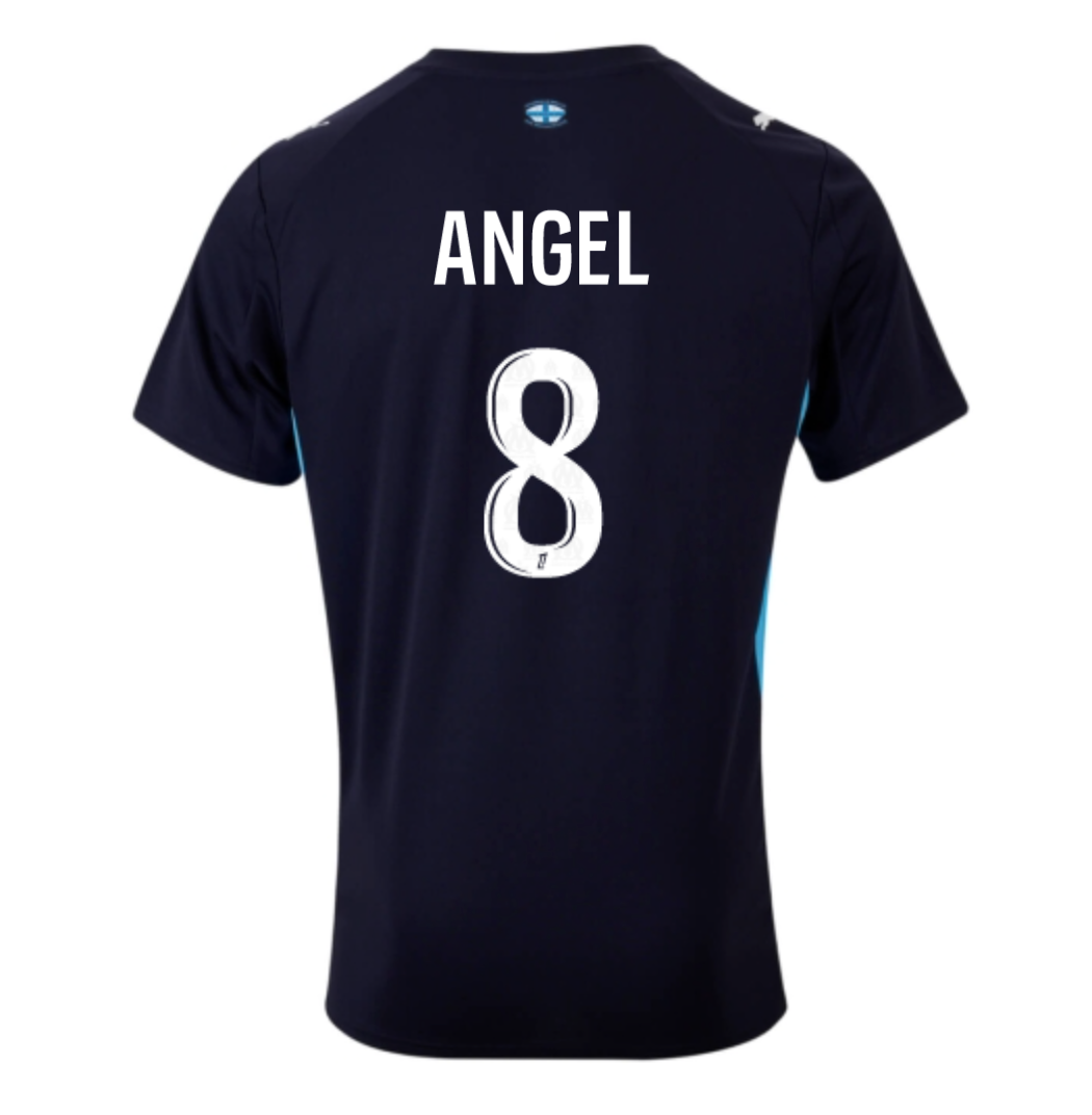Camiseta Marseille 25/26 Segunda Equipación #8 Angel