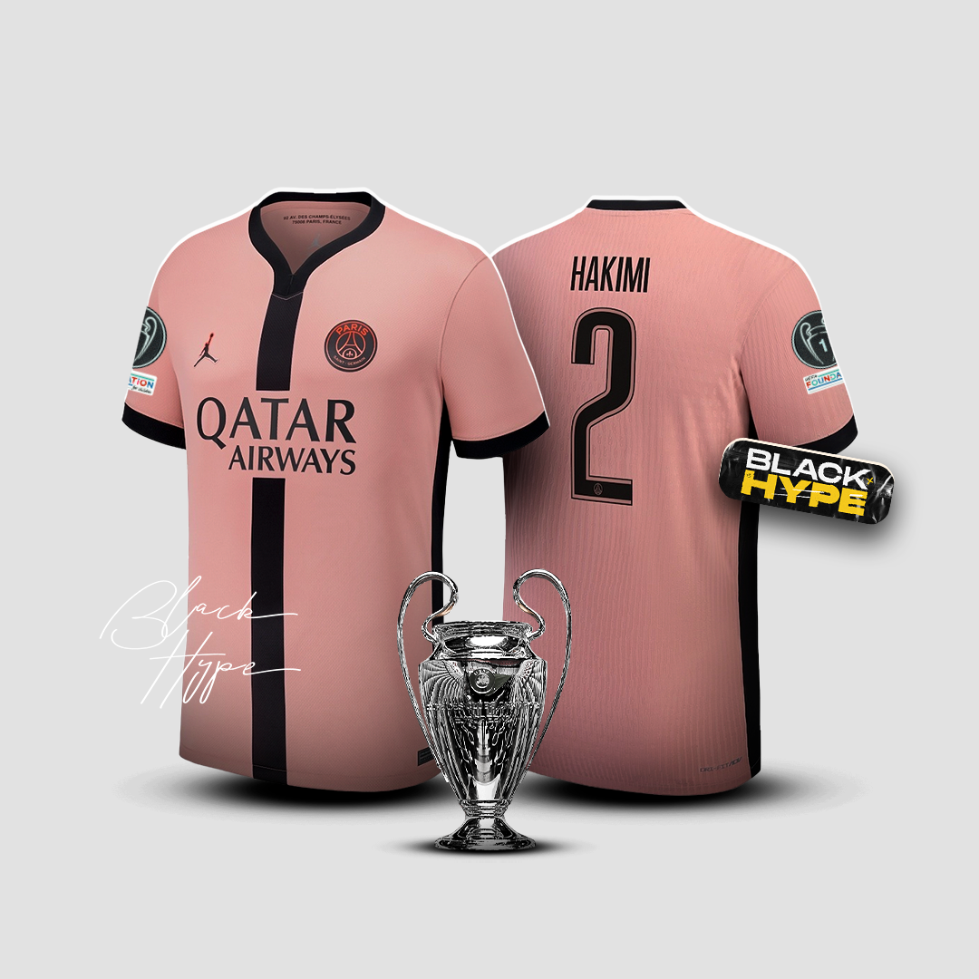 Camiseta Hakimi PSG 24/25 Tercera Equipación - Champions League