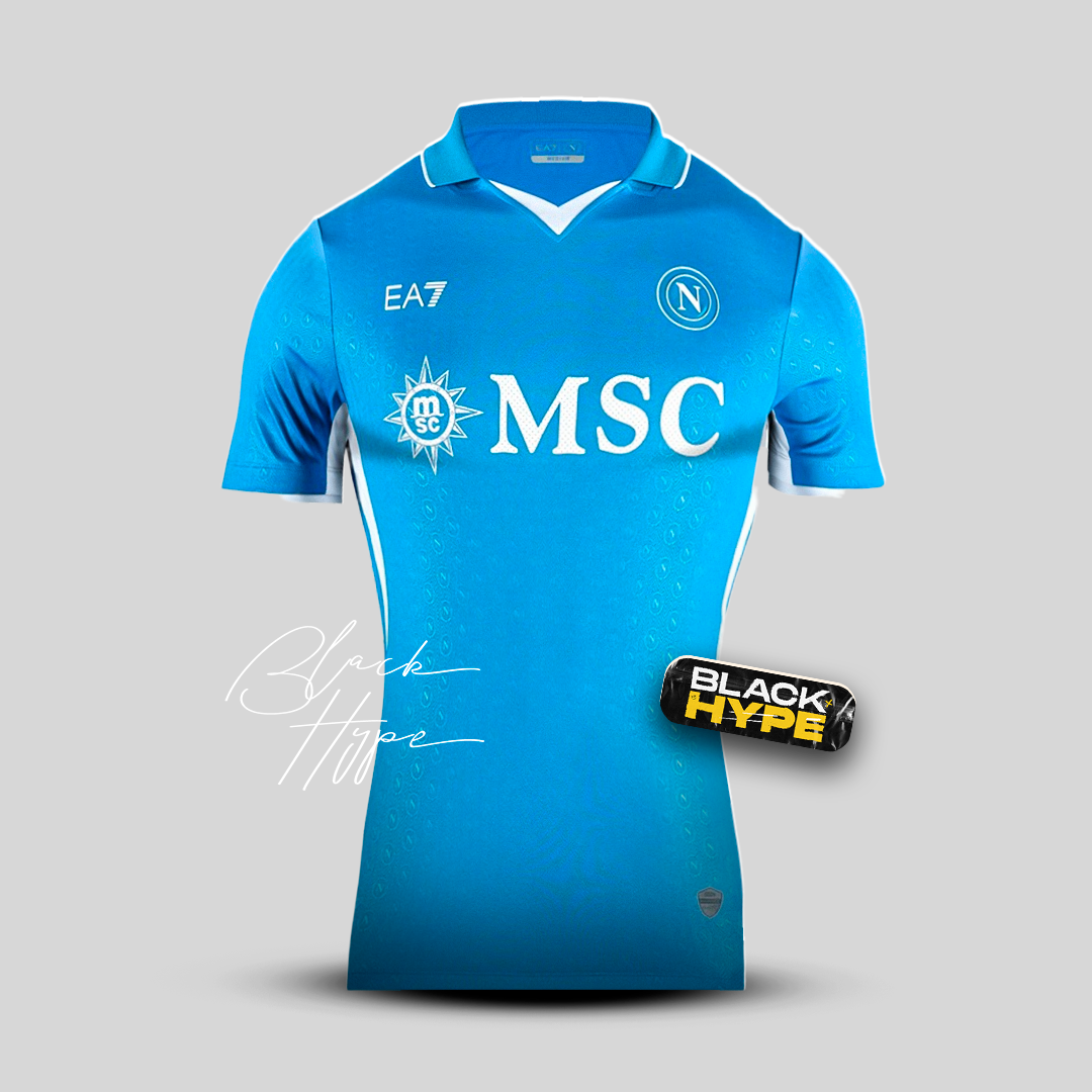 Camiseta Feminina Napoli 24/25 Primera Equipación