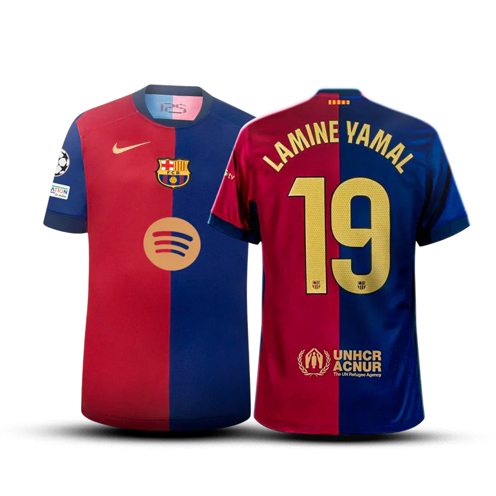 Lamine Yamal Camiseta Barcelona 24/25 Primera Equipación I - Spotify