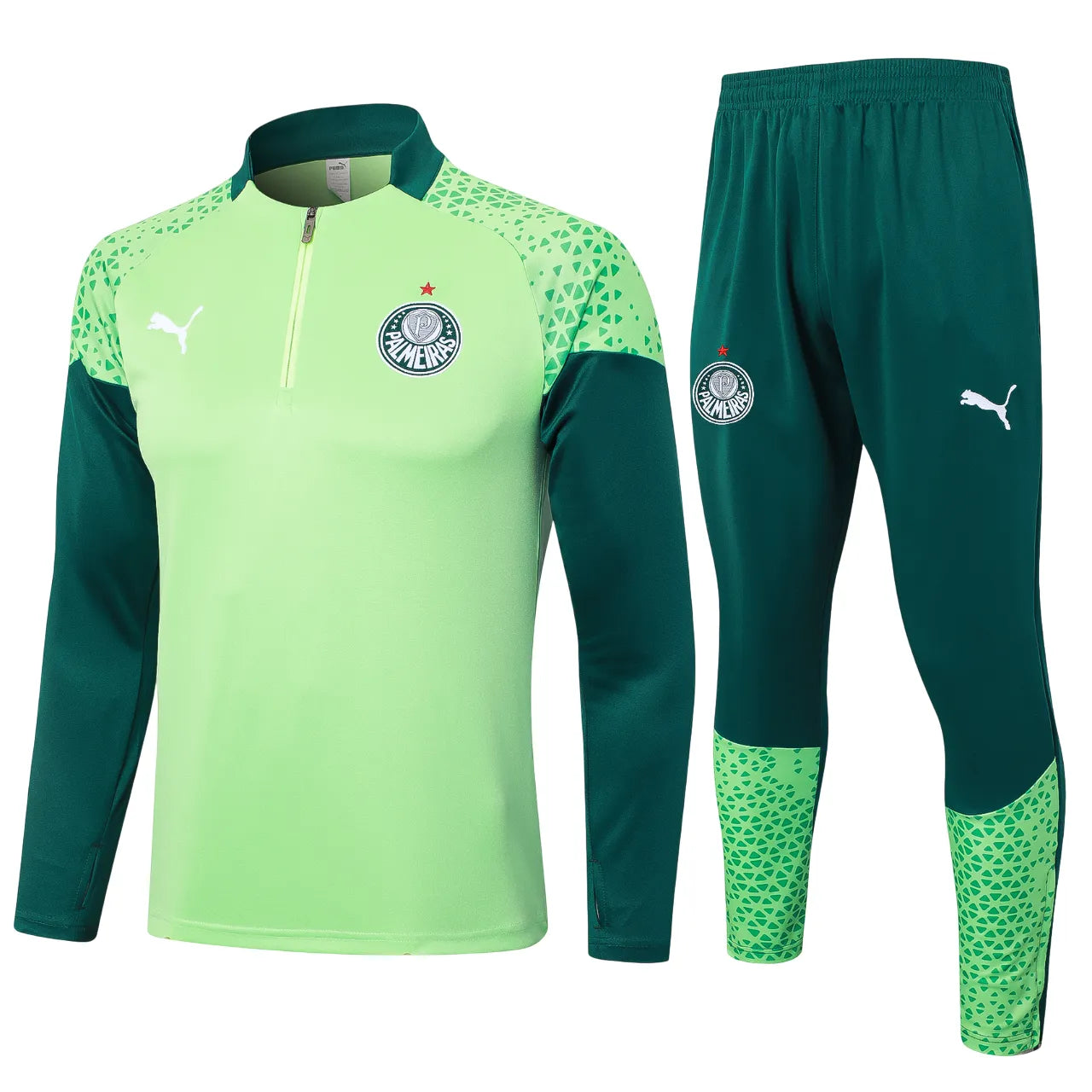 Set Outerwear TrainingPalmeiras 24/25 - Verde Claro