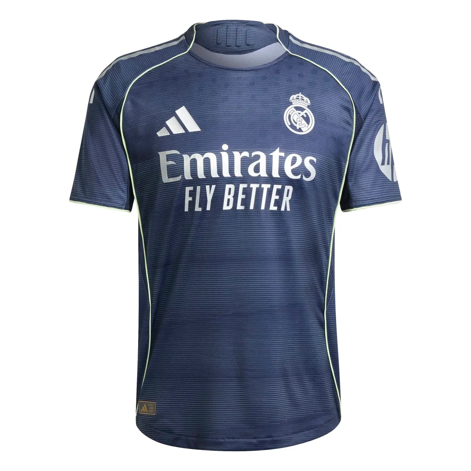 Camiseta Real Madrid Segunda Equipación Versión Jugador 25/26 - Azul