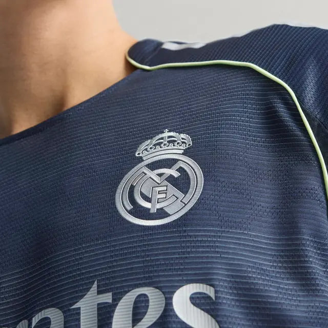 Camiseta Real Madrid Segunda Equipación Versión Jugador 25/26 - Azul