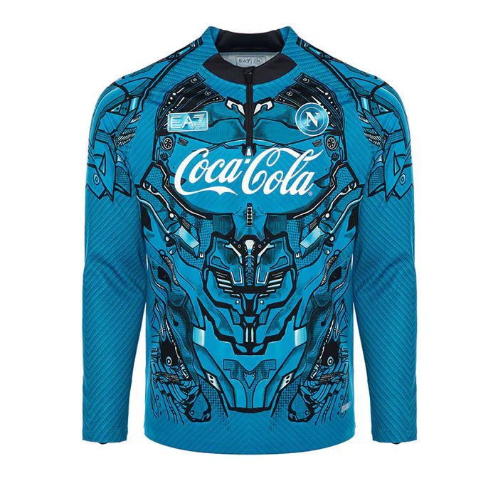 Sudadera Napoli 25/26 Entrenamiento Blue