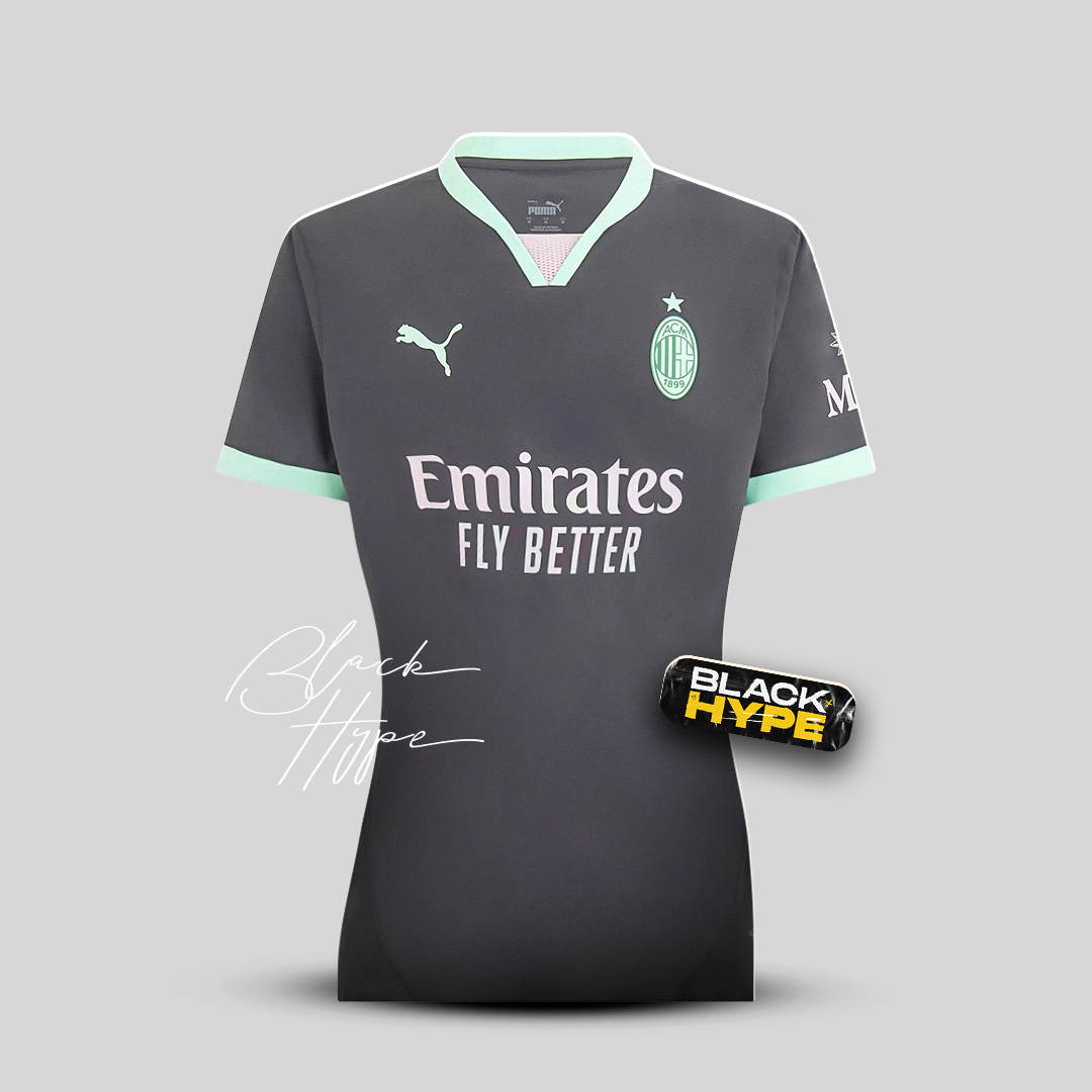 Camiseta Feminina Milan 24/25 Tercera Equipación