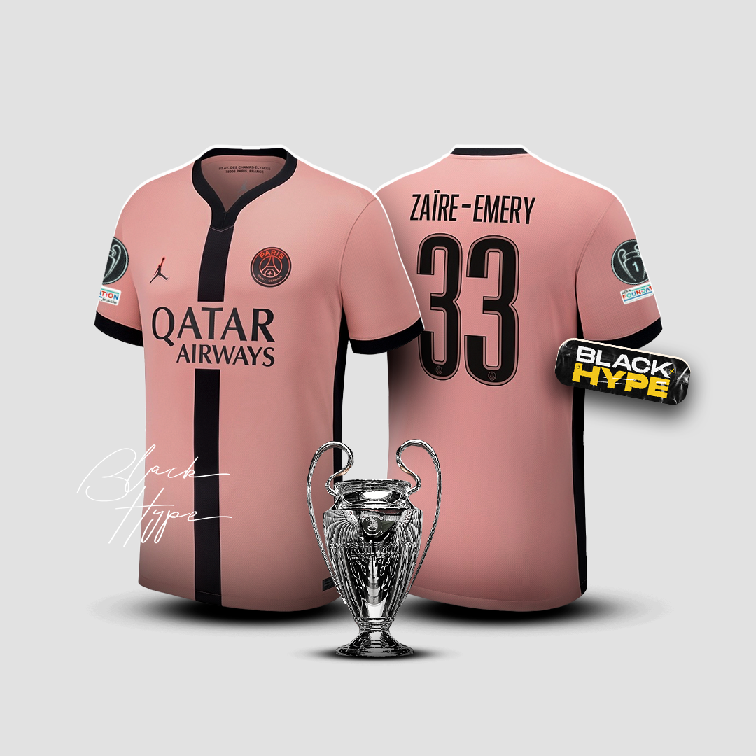 Camiseta Zaire Emery PSG 24/25 Tercera Equipación - Champions League