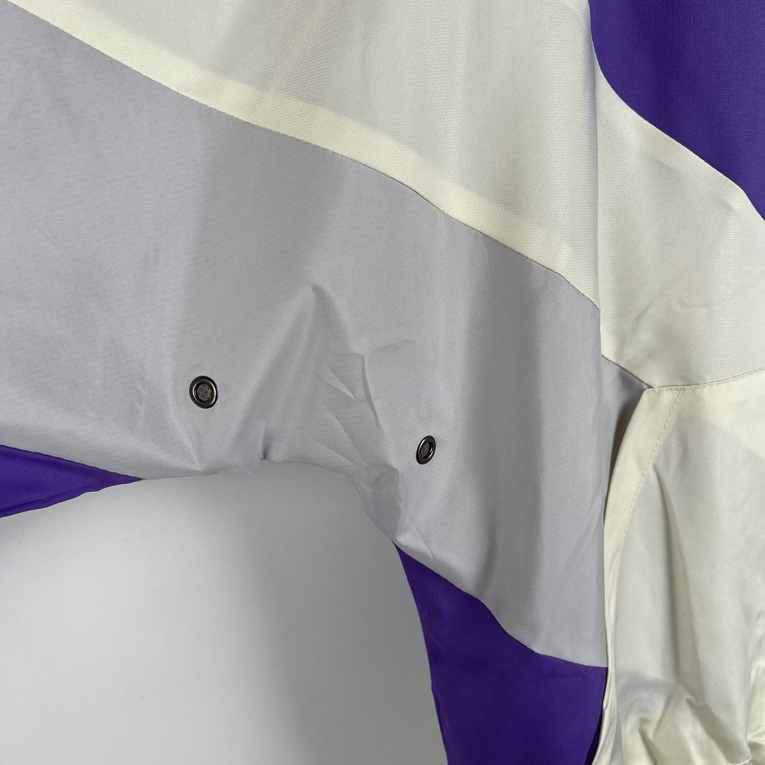 Cortavientos Flamengo - Roxo e Branco