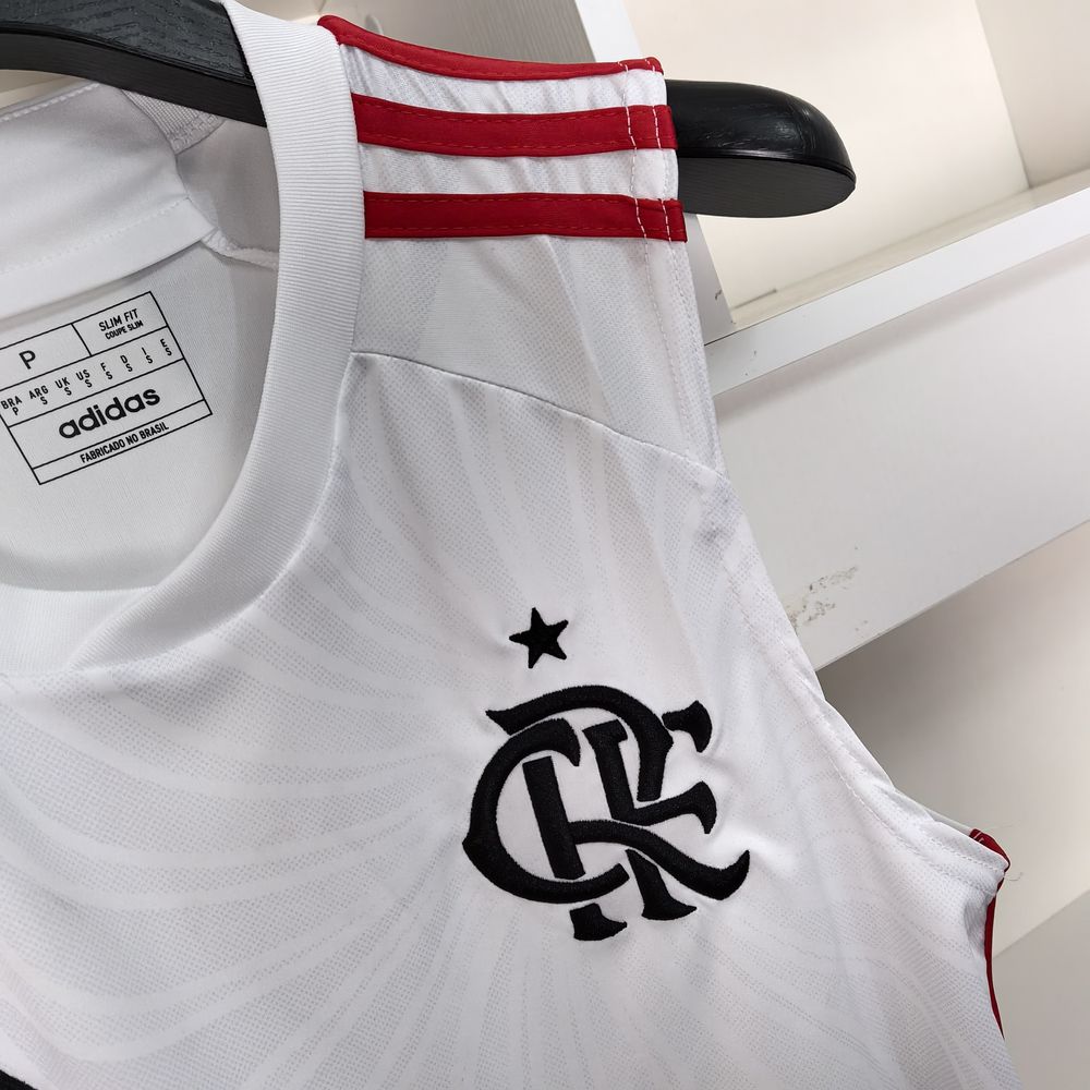 Camiseta Flamengo 24/25 Regata - Branco