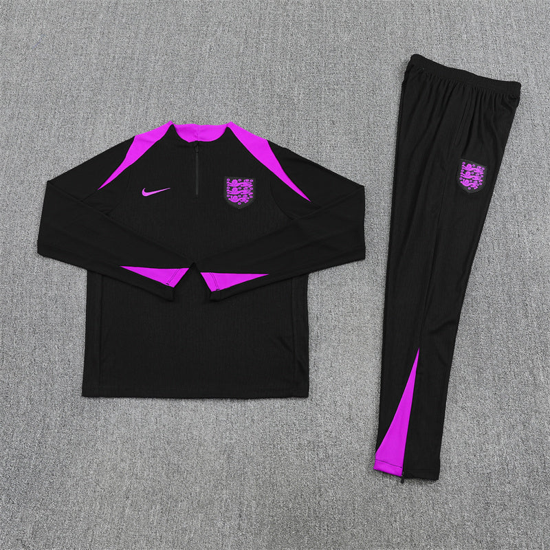 Entrenamiento Suit Inglaterra 25/26 Black - Invierno