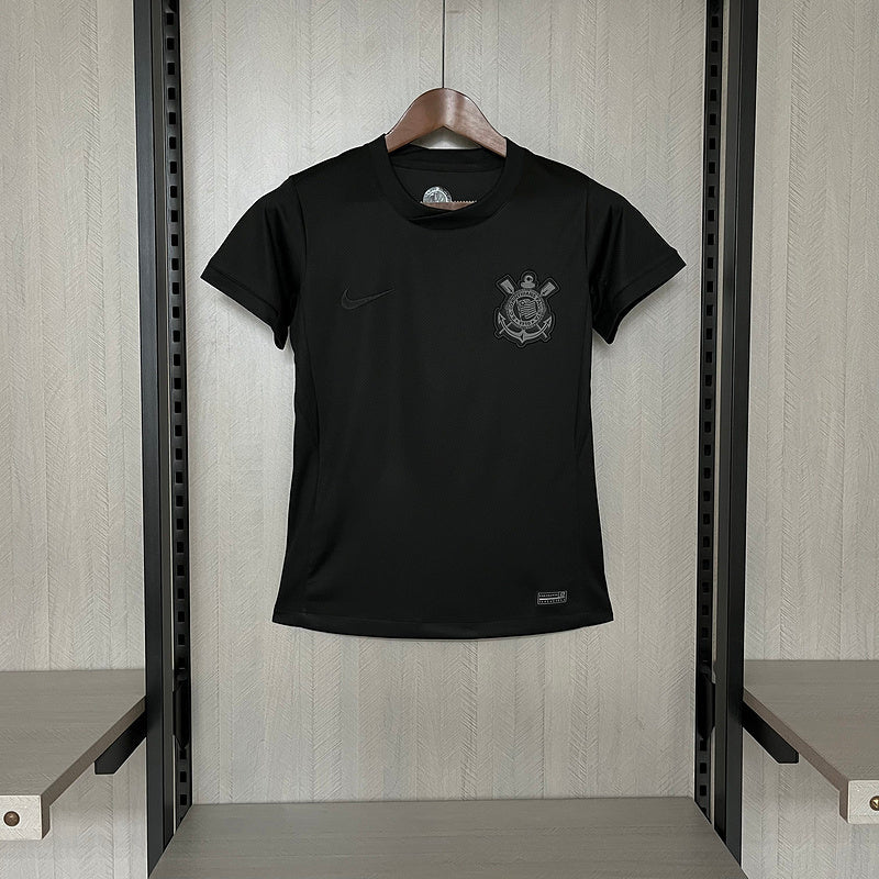 Camiseta Feminina Corinthians ll 24/25 Preto
