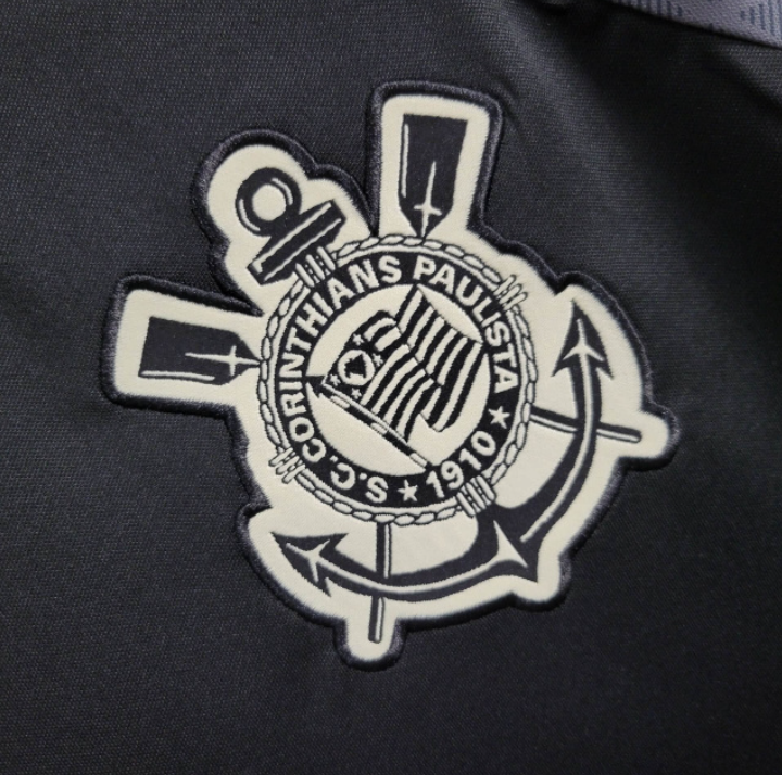 Camiseta 24/25 Corinthians Treino - Preto